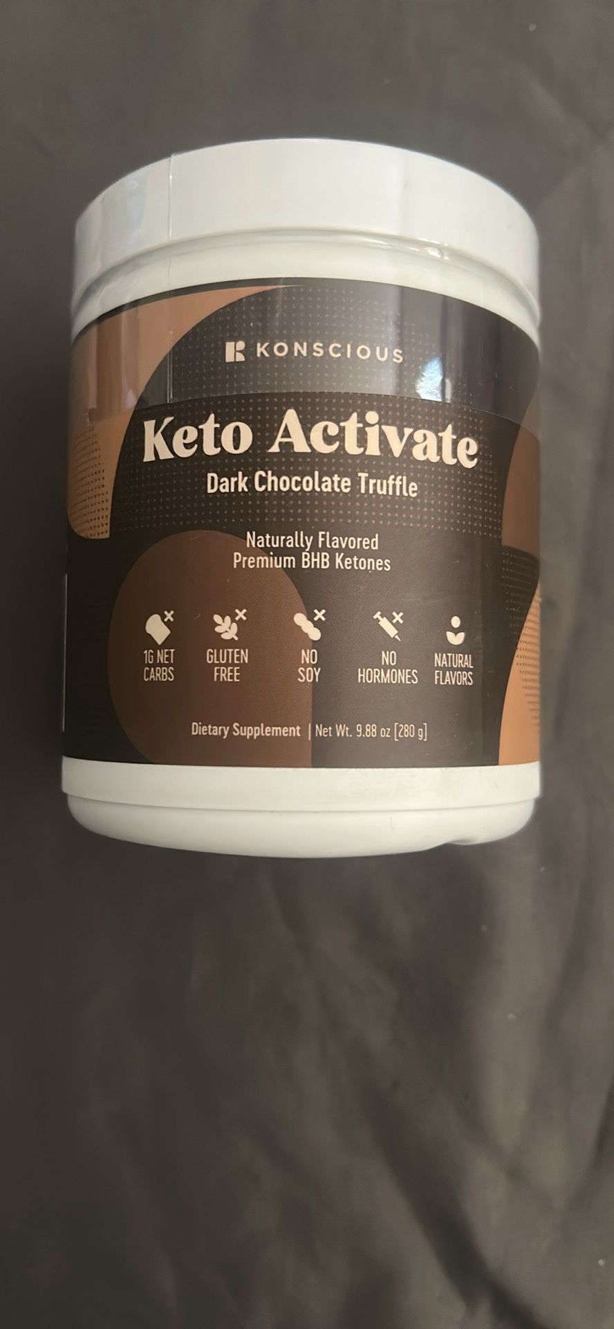 Conscious Keto Activate Dark Chocolate Truffle