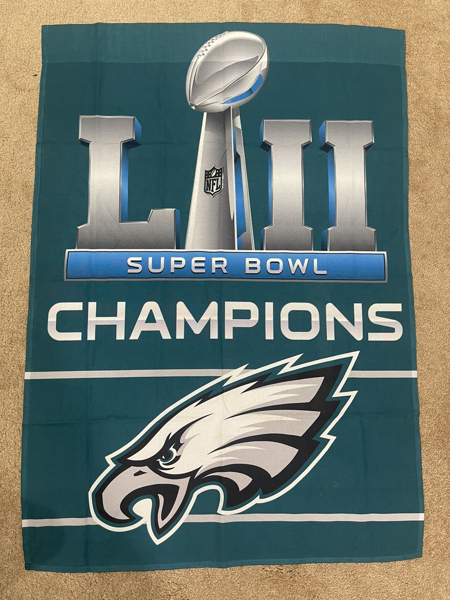 Eagles Super Bowl LII Flag 28x39