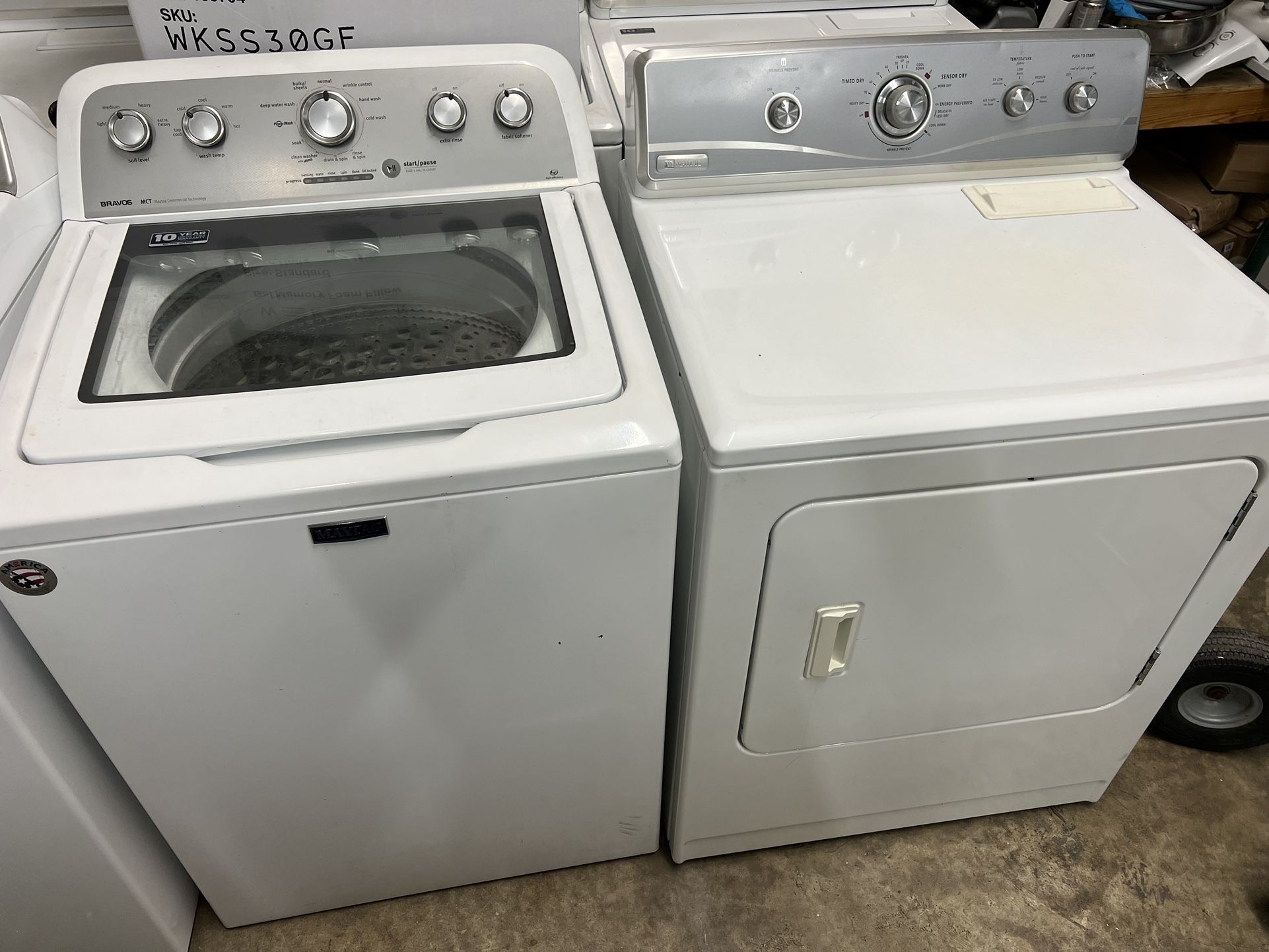 Maytag Washer And Maytag Electric Dryer