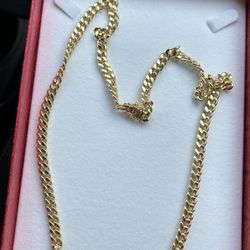 10k Cuban Chain 24” 5.5mm