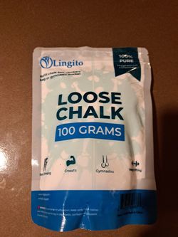 New 100 Grams Of Loose Chalk For Climbing Weight Lifting Acrobatics
