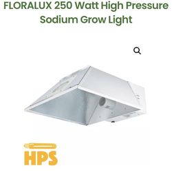 250 Watt Grow Light And 4 In Grow Fan And Filter