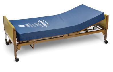 Brand new Invacare Premier Hospital Bed Mattress, Foam, Fluid-Resistant Cover Flexes in Right Places to Relieve Body Pressure, Firm Mid-Section & Soft