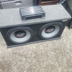 Speakers And Amplifier 