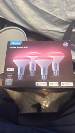 GOVEE BR30 Smart Light Bulbs 4-pack 850 lumens Alexa Google home H6013