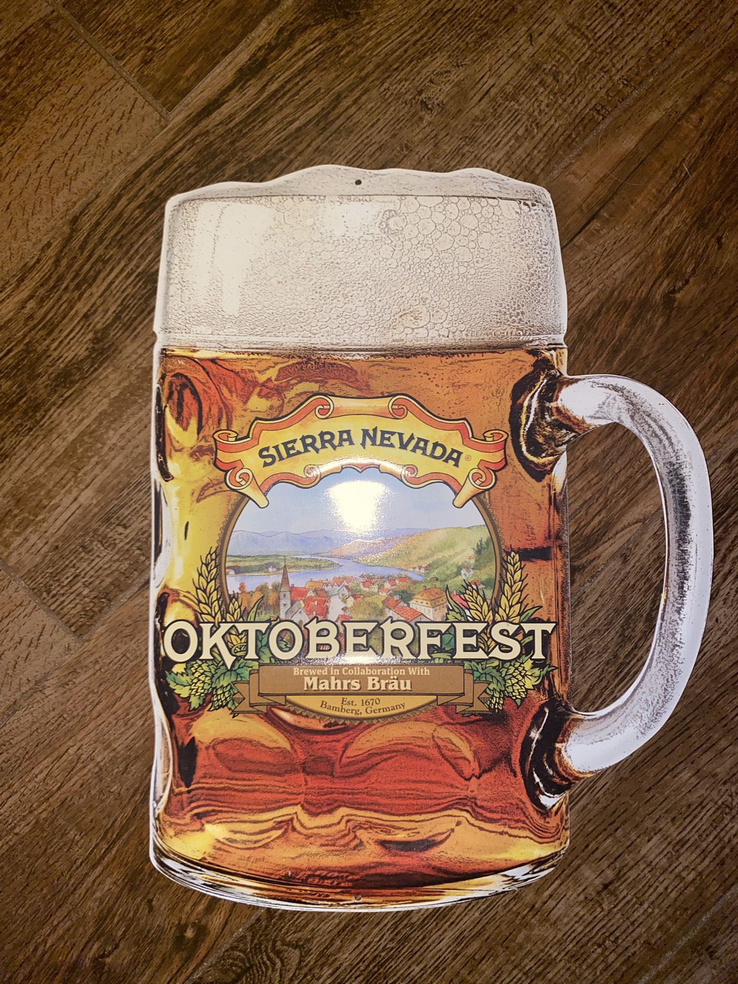 SIERRA NEVADA OKTOBERFEST BEER TIN SIGN