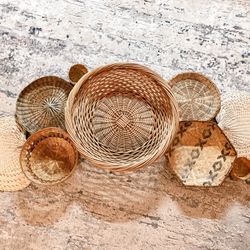 Boho Vintage Basket Wall Art