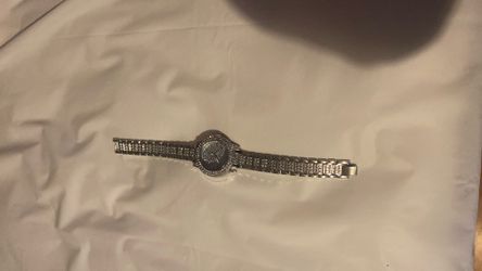 Glass Rhinestone Luxury Watch