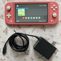 Nintendo Switch Lite with Animal Crossing