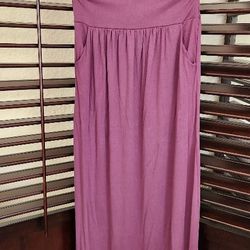 Strapless Dress With Pockets