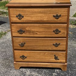 Solid Wood Dresser @4 Foot Tall