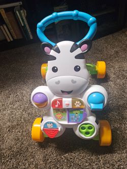 Learn with me zebra walker brand new