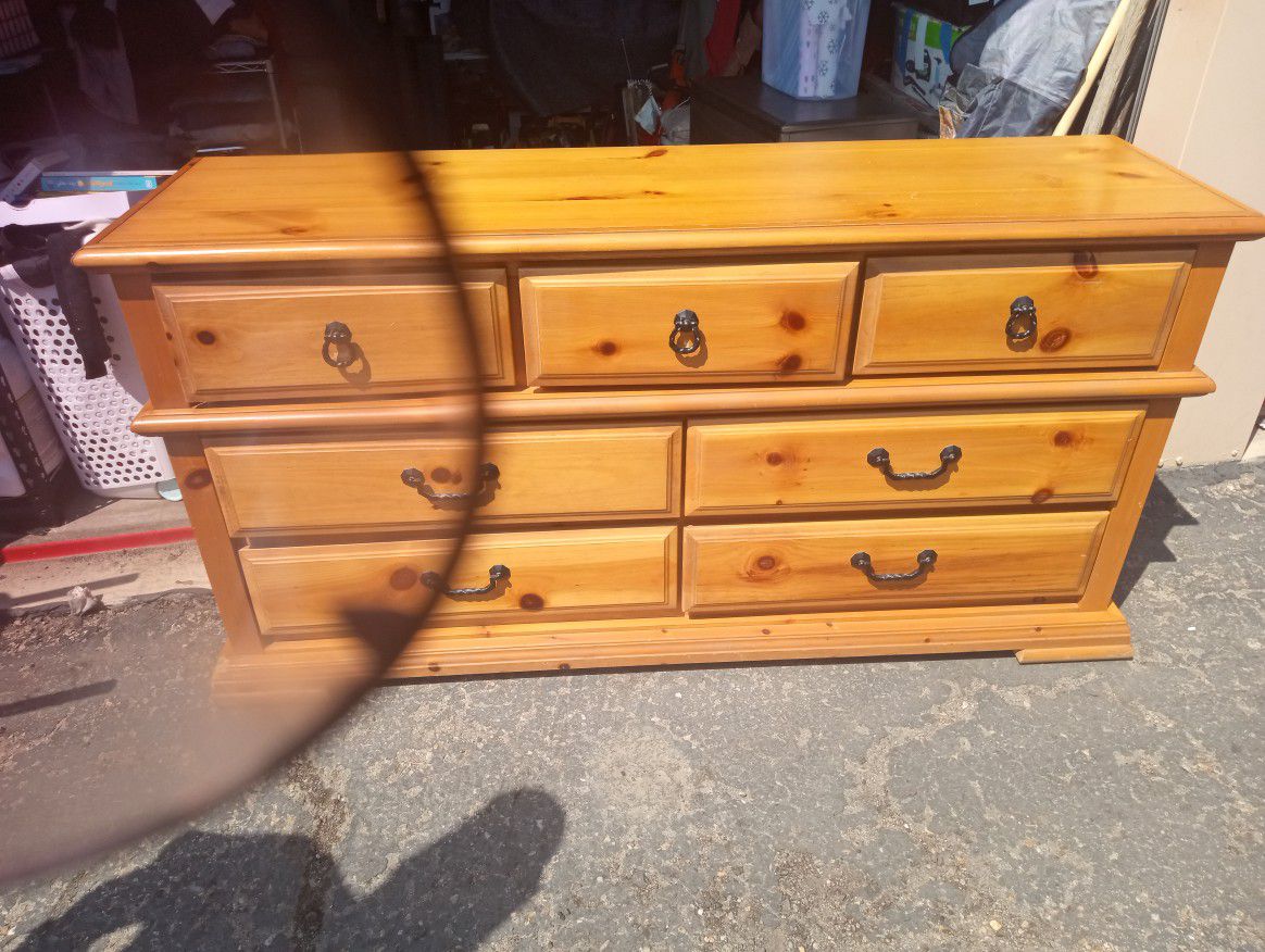 Nice Clean Wood Dresser