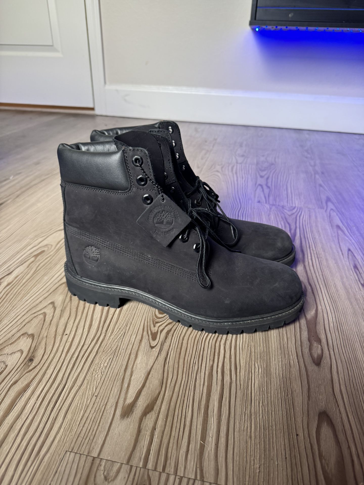 Timberland Premium Waterproof Black Boots