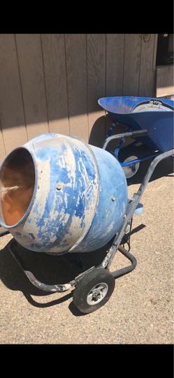 Marshalltown 3-Cu. Feet 0.5 -HP Concrete Mixer