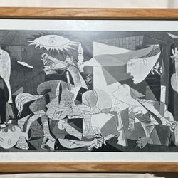 Pablo Picasso's Guernica, Large & Beautifully Framed Lithograph