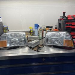 GMC Envoy HID Headlights Complete With Wiring Harness
