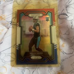 Bryce Young Red White And Blue Prizm 