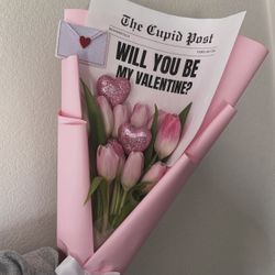 Tulip Valentine Bouquet/ Ramo De Tulipanes