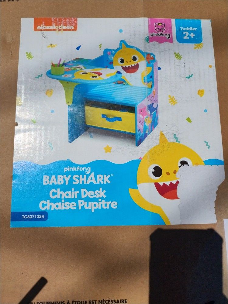 Baby Shark Chair Desk