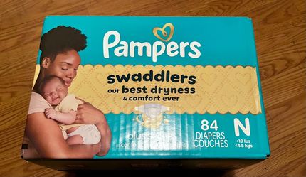 Pampers Newborn 84 pack $ 20 New
