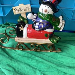 Christmas Snowman Decoration 