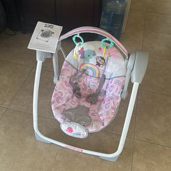 Bright star baby swing