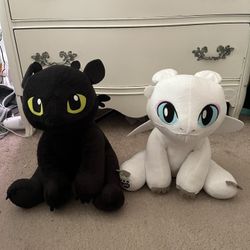 Toothless And Lightfury 