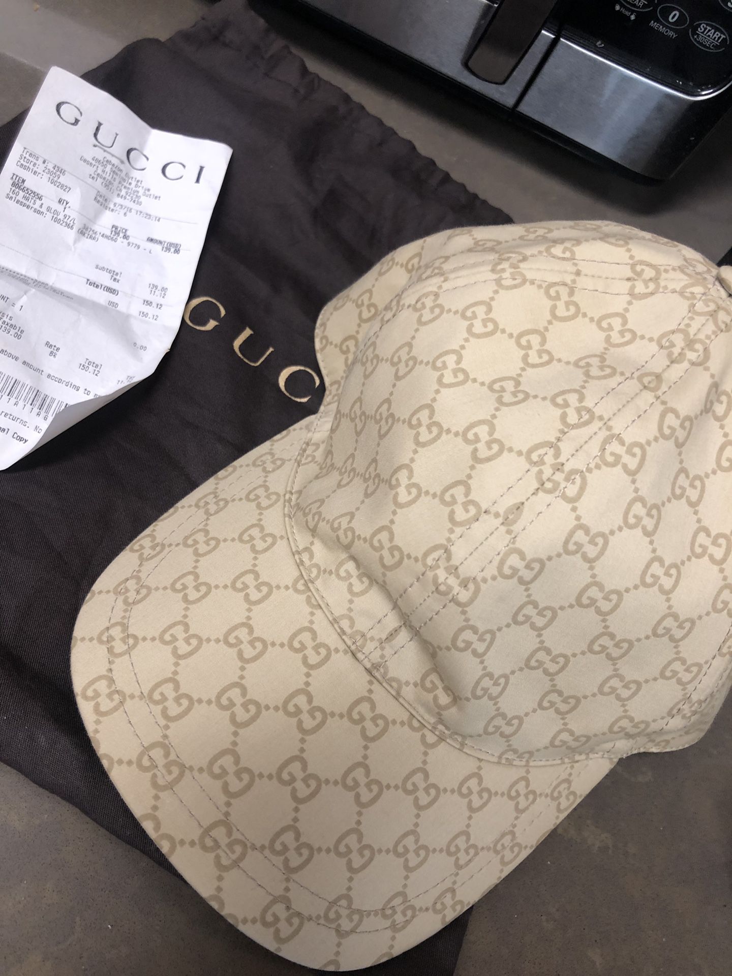 Gucci, Accessories, Gucci Baseball Cap Limited Edition 0 Years