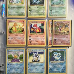 Complete 1999 Pokemon Trading Card Collection 🔥