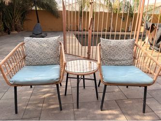 Patio chairs