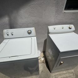 Whirlpool Washer & Frigidaire Gas Dryer