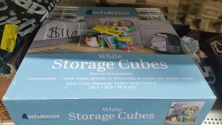 Storage cubes new