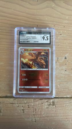 CGC 9.5 Charizard Detective Pikachu Japanese Pokémon Slab