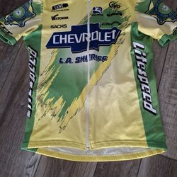 Giordana Team Chevrolet/L.A. Sheriff's Jersey (Medium)