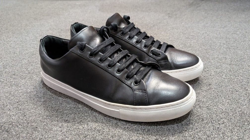 Thursday Boots Black Leather Sneakers – Size 12 – Great Condition