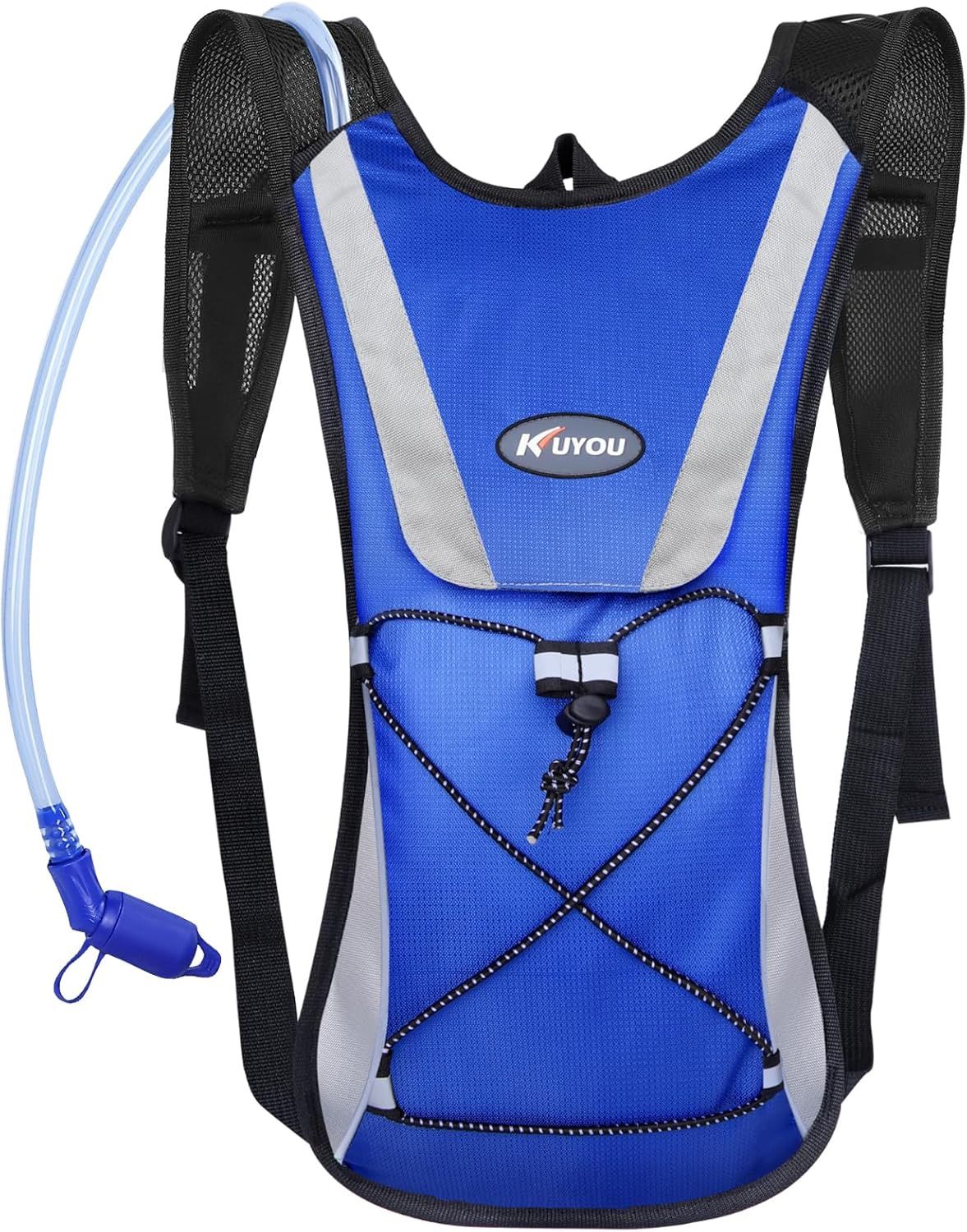 KUYOU Hydration Pack with 2L Hydration Bladder Lightweight Insulation Water Rucksack Backpack