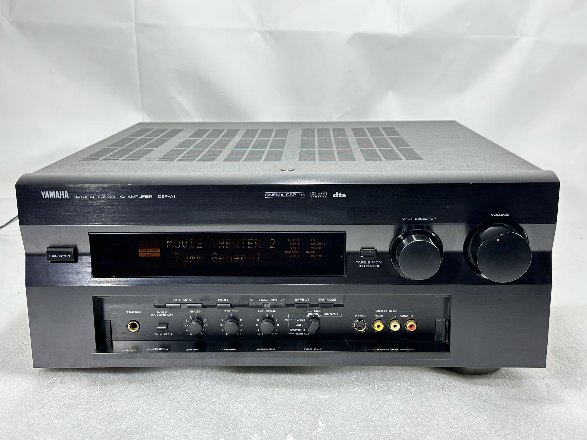 Yamaha DSP-A1 ~ Natural Sound AV Amplifier ~ NO Remote ~ PARTIALLY