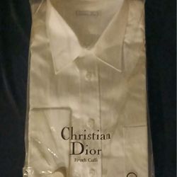 Christian Dior French Cuffs Shirt 