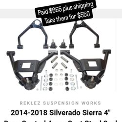 Lowering Control Arms Silverado/gmc 