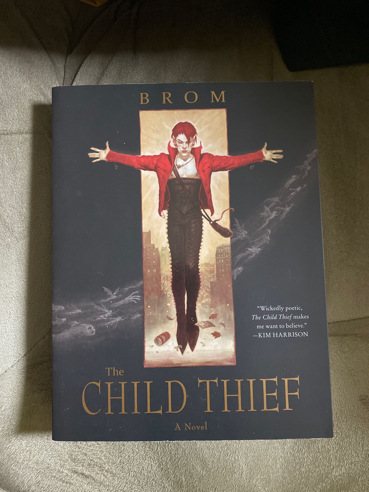 Fantasy-horror novel brand new Brom Child Thief