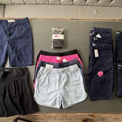 Uniform Pants, Shorts & Skirt. Casual Shorts. Tights. 