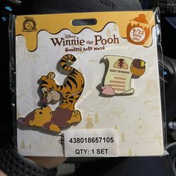 Disney Winnie The Pooh Hundred Acre Woods Tigger September 9/12 Pin