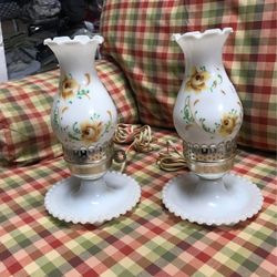 Antique Set Of Lamps