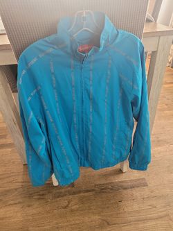 Supreme Reflective Text Track Jacket

(Size M)
