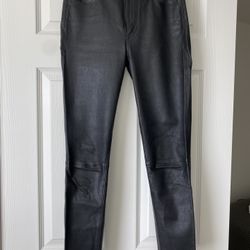 Real Leather Pants - Rag & Bone - Size 25