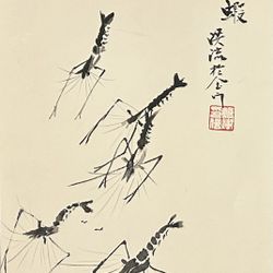 Asian Art Shrimp