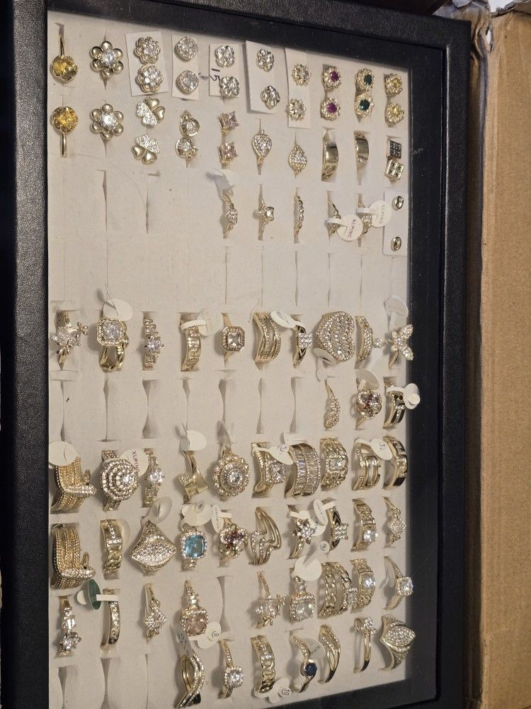 Wholesale 14K gold plated items. I also have other items such as chains, bracelets, and earrings.