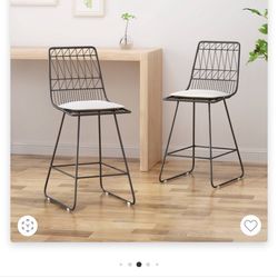 4 Christopher Knight Counter Stools 26”