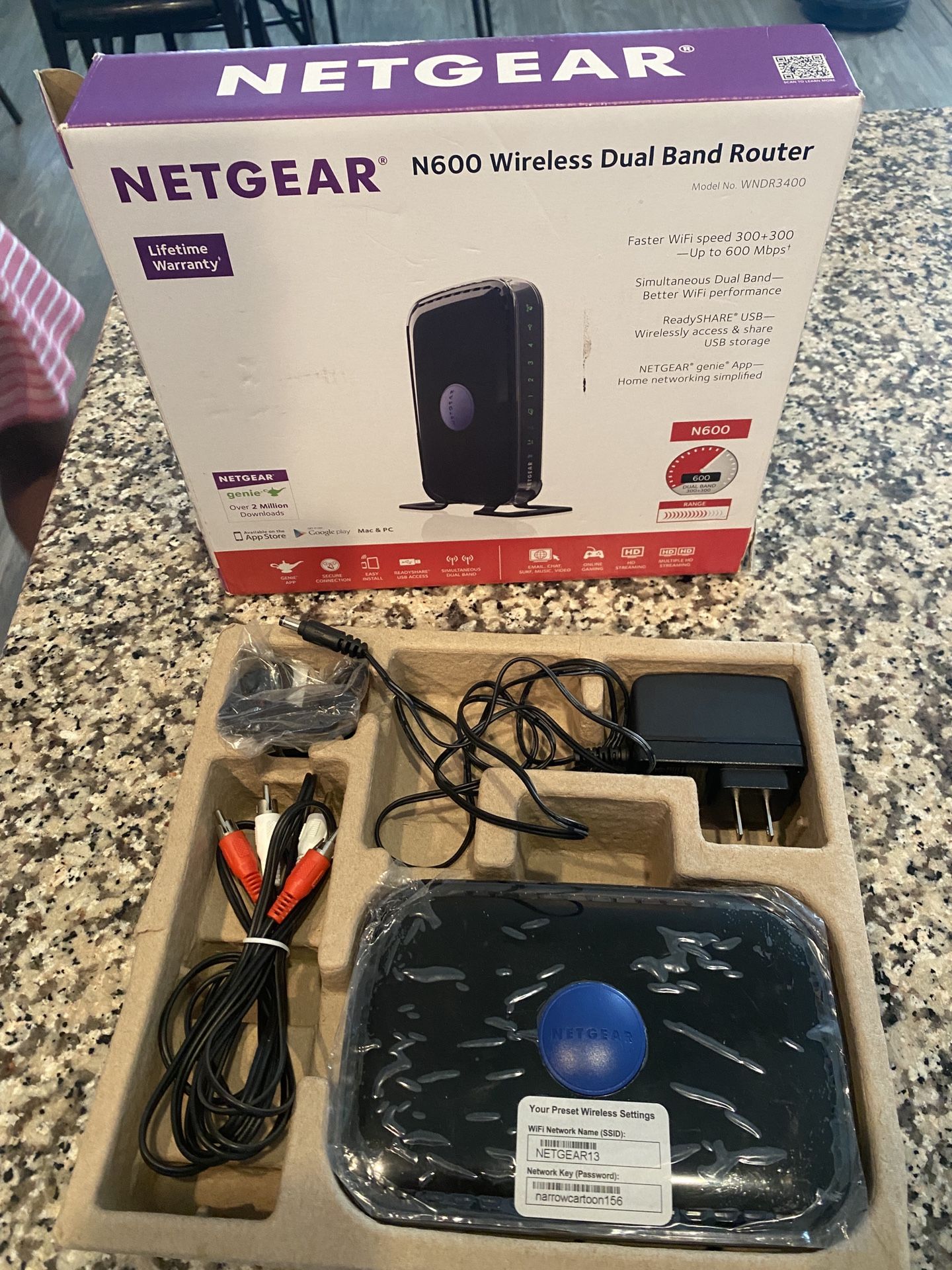 Netgear N600 Wireless Dual Band Router
